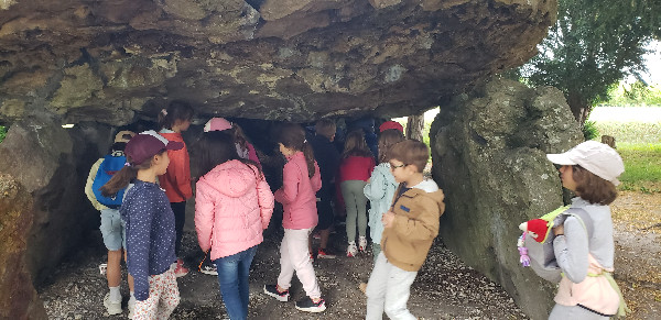 Sortie au Dolmen des f&eacute;es &agrave; saint Antoine du rocher